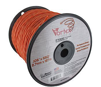 Vortex Alu Spiralform 2,7mm x 167m  (Spule)-orange
